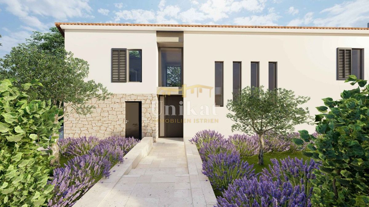 Villa moderna in una posizione unica, vista mare